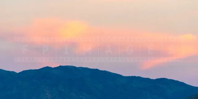 Abstract clouds at sunrise