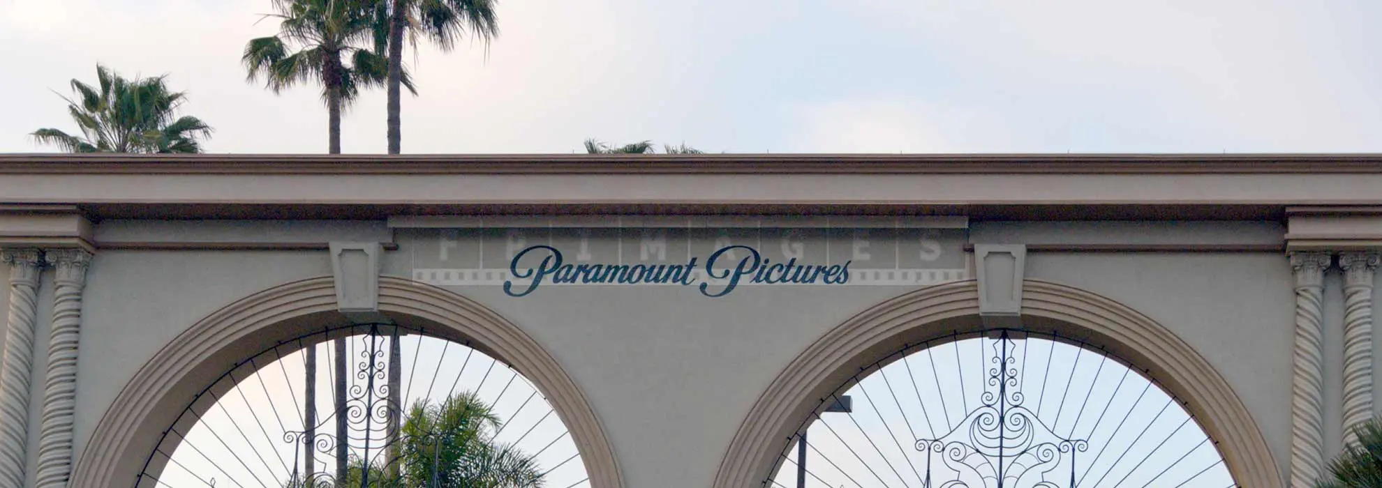 Paramount Pictures gate in Hollywood