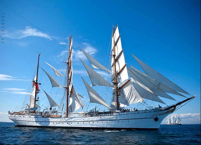 Barque Sagres II tallship sailing