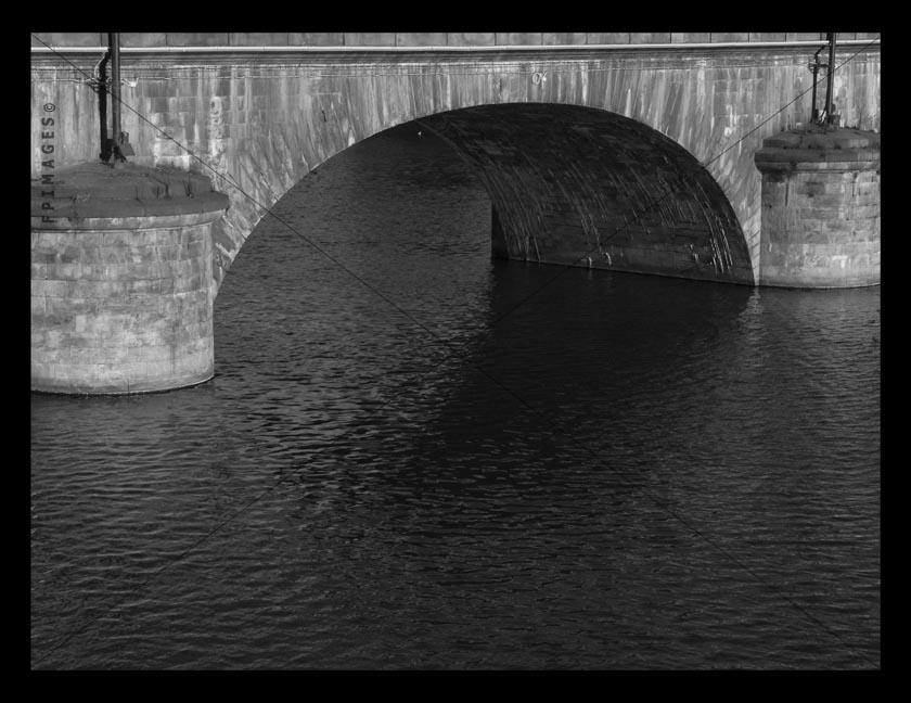 Vittorio Emanuele I Bridge, river Po bridge built by Napoleon