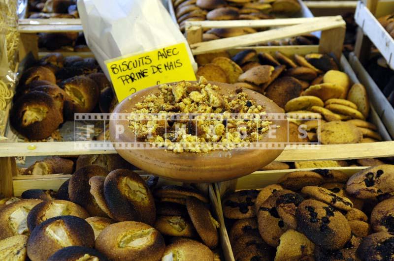 Corn flower cookies