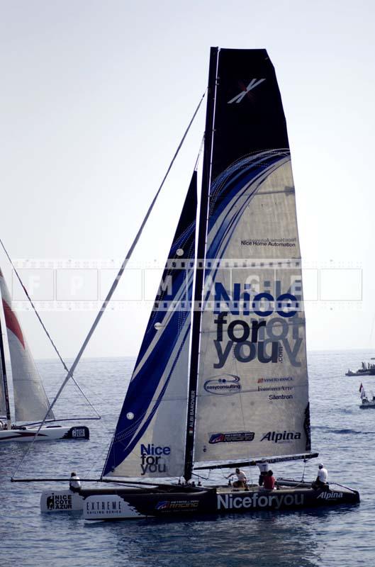 extreme 40 sailing series catamarans