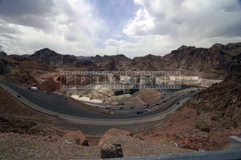 Striking Engineering Pictures, Hoover Dam road