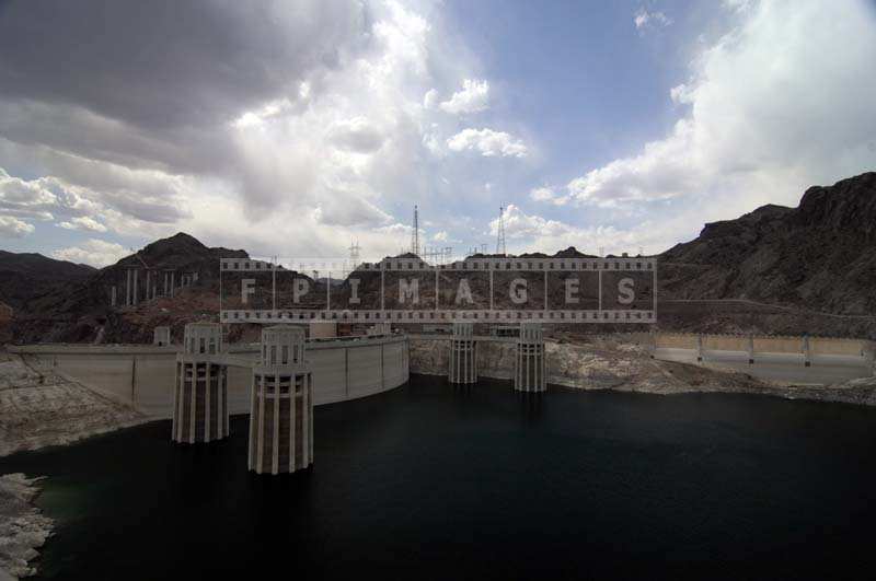 Penstock Towers, the Nevada-Side Spillway, engineering pictures