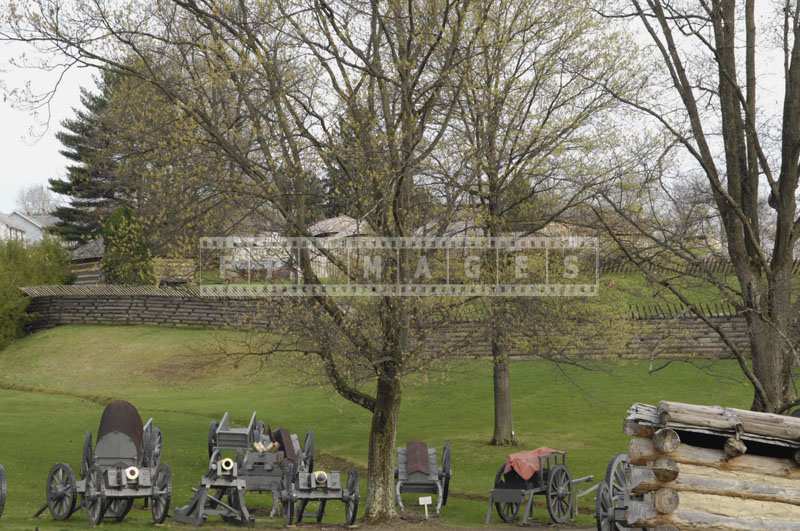 Cannons Displayed at Fort Ligonier