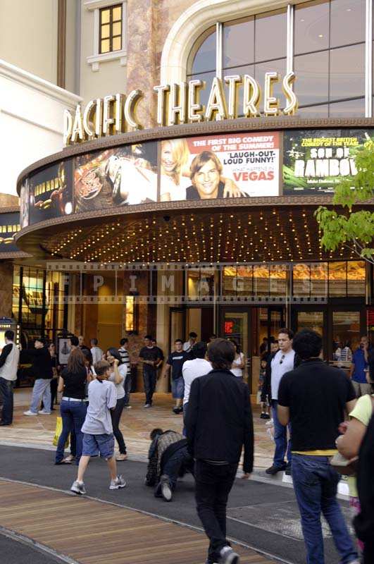 The Lively Atmosphere outside the Pacific Theaters