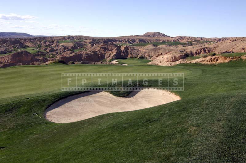 Sand Trap near the green