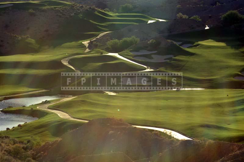 Tiered Tee Boxes, sunset picture