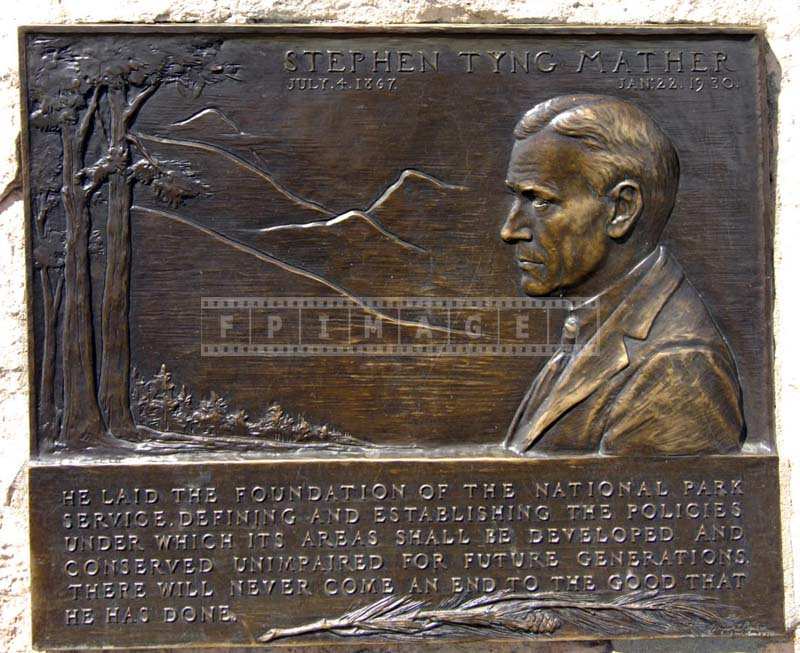 Stephen Mather Plaque