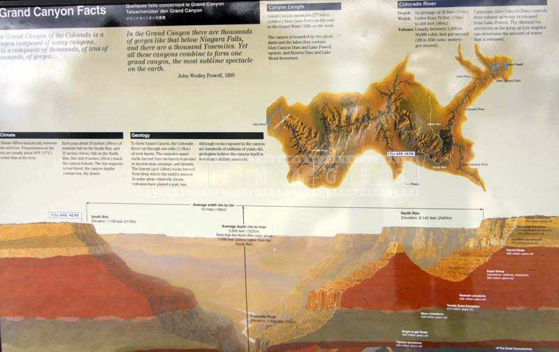 Grand Canyon Map and Info