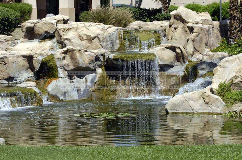 Beautiful Image of Water Dripping over Rocks