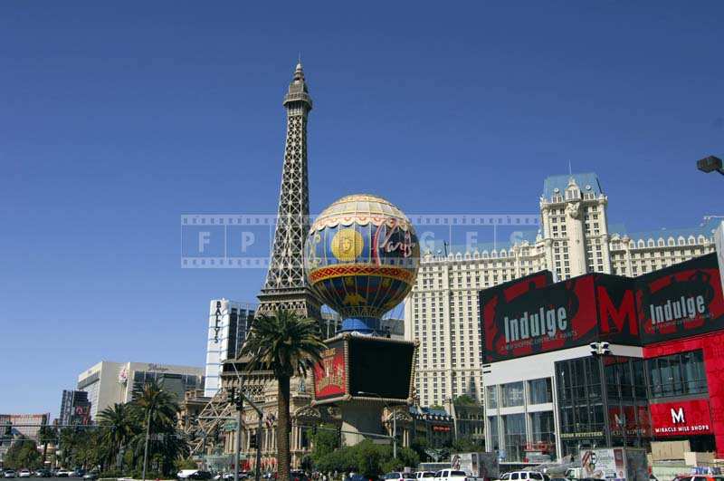 Wonderful Eiffel Tower and Paris Hotel