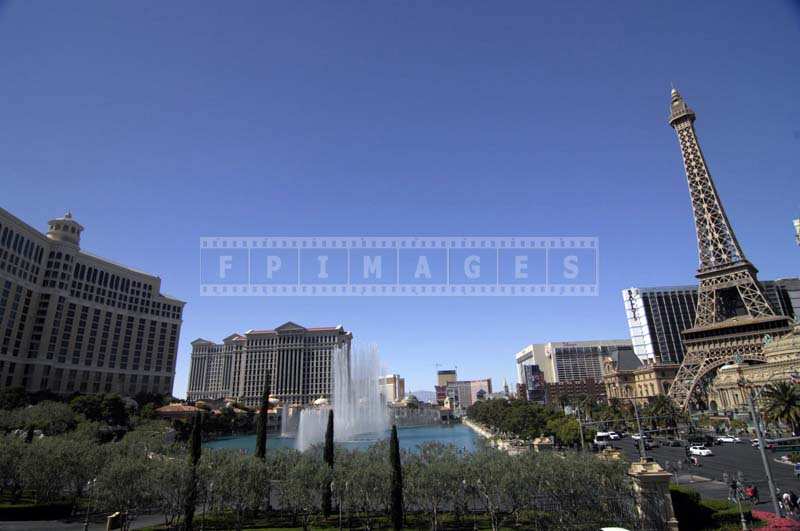 Bellagio Fountains at Las Vegas Strip