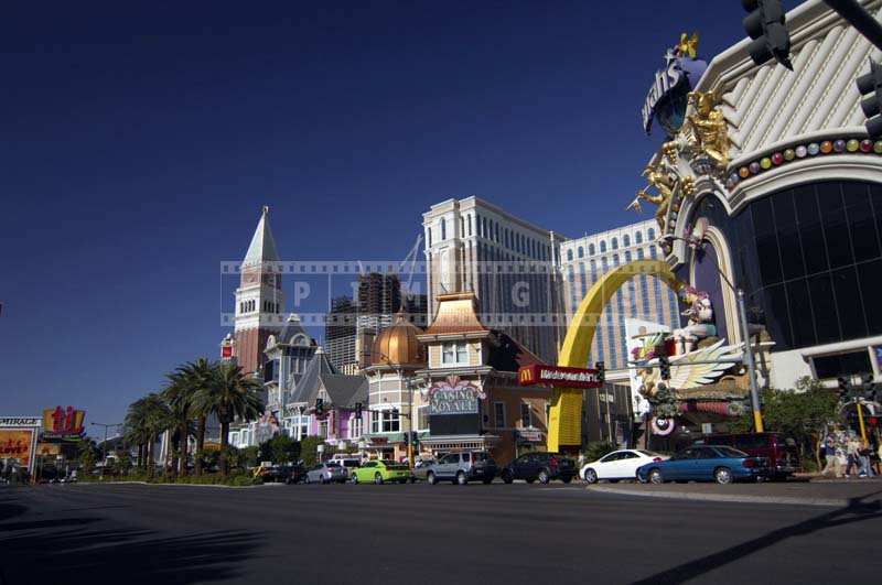 Casino Royale and other casinos street scene