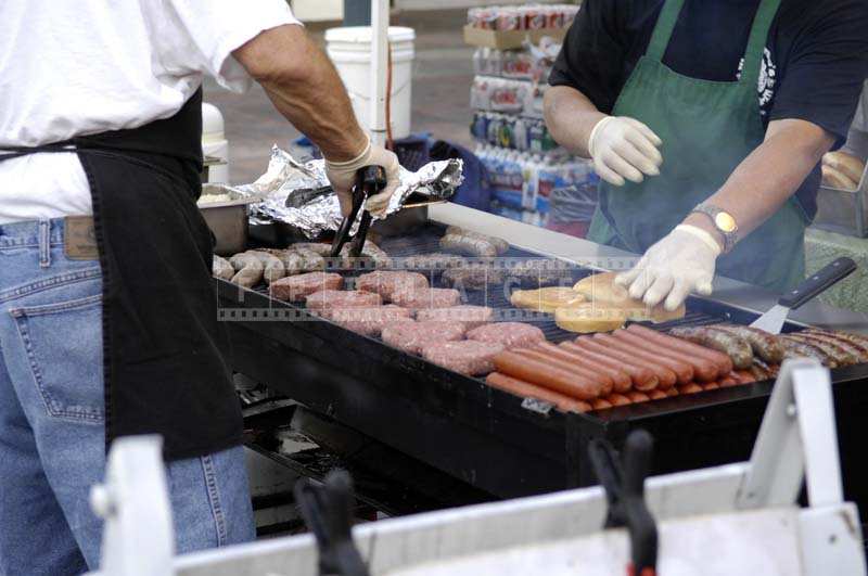 Grab a Quick Bite, Street Market at Palm Springs