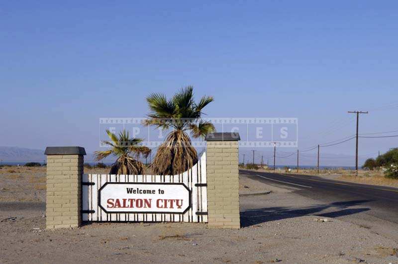 A Signage Welcoming People to the City