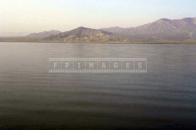 Panoramic View of the Sea and the Mountains