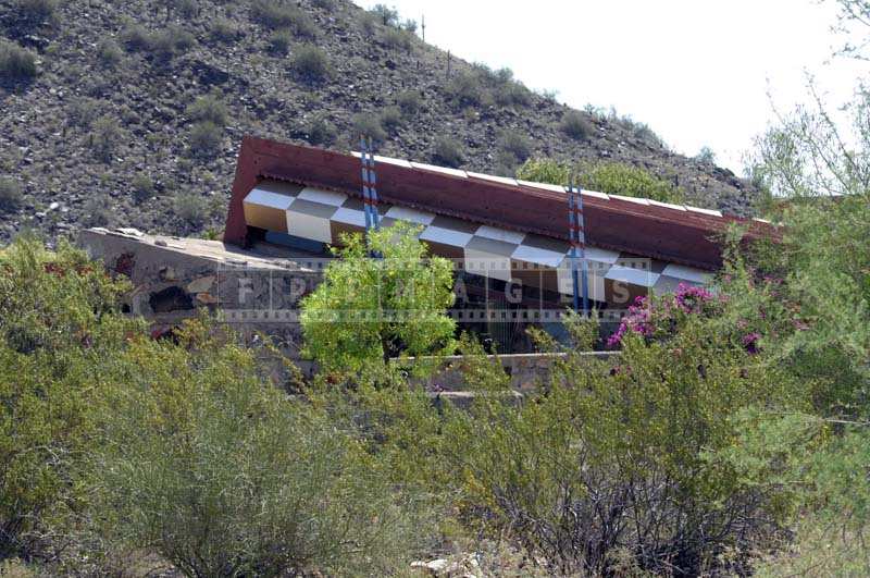 Natural setting for Frank Lloyd Wright House