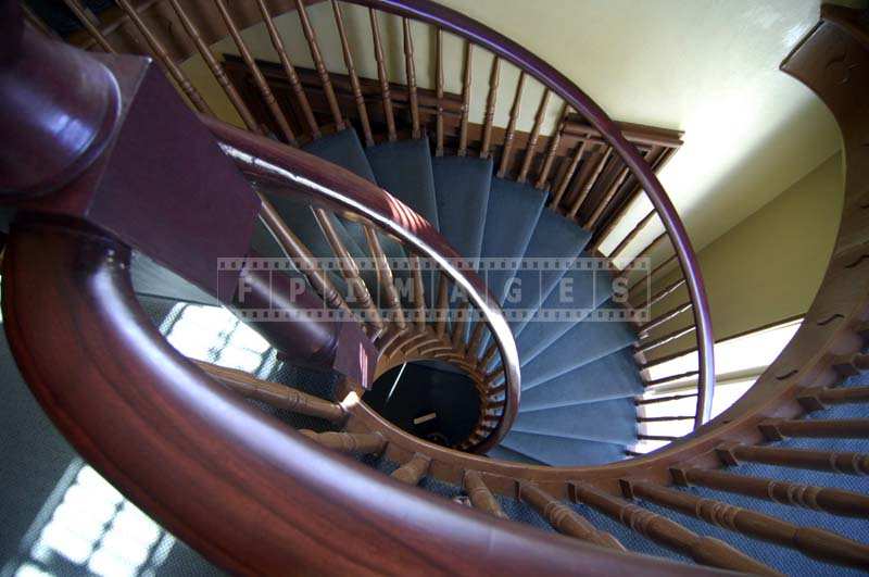 Beautiful Spiral Staircase, architectural detail