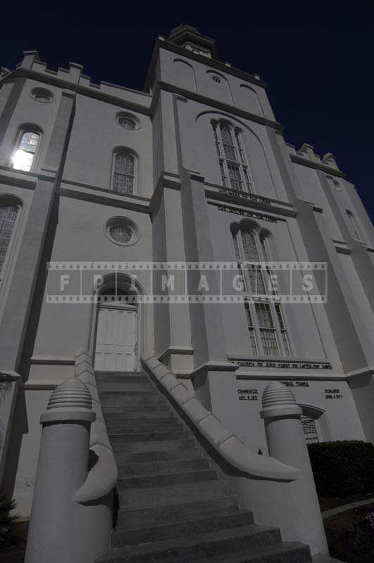 Image of the Steps of the Temple, St George Utah