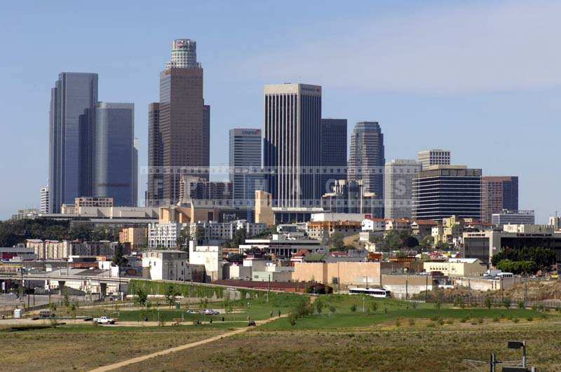 Image of the Magnificent Los Angeles City Downtown