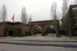 The Entrance to the DreamWorks Studios