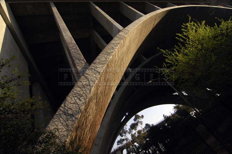 Close View of the Arched Bridge