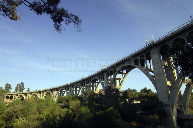 Renowned Colorado Street Bridge, California