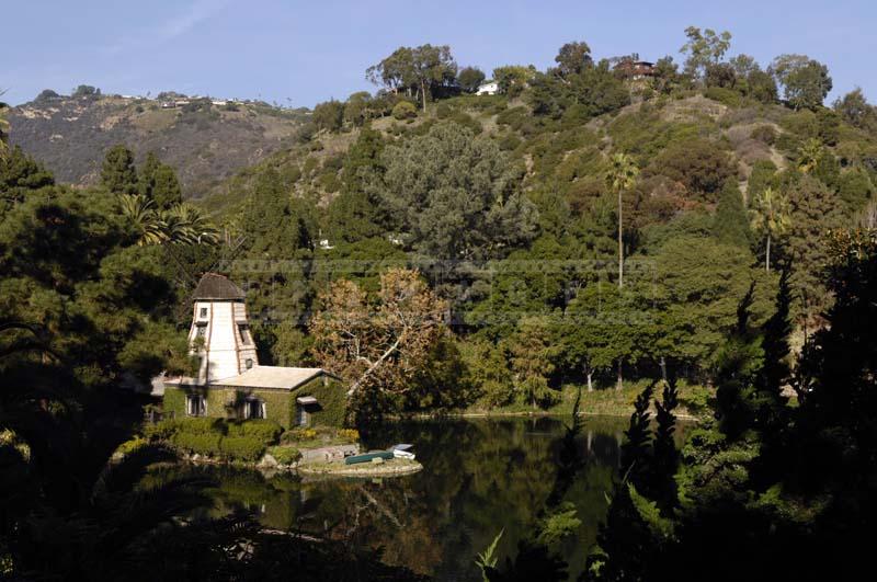 The Windmill Chapel Set amidst the Green Hills