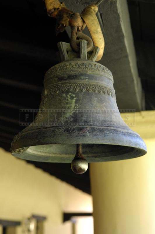 Old Russian Orthodox Bronze Bell at Mission San Fernando Rey de España