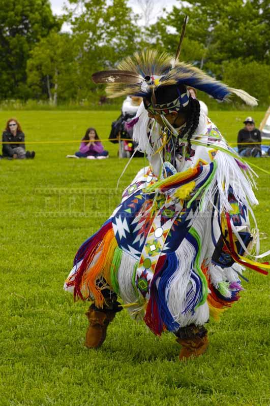 Elaborate moves of grass dance