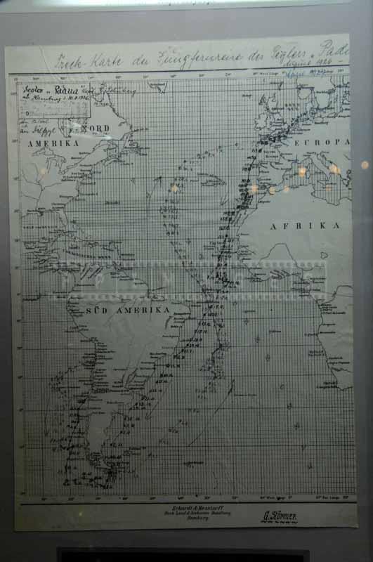 First sailings map