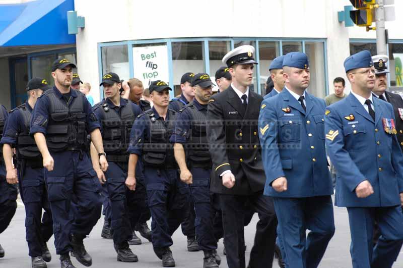 Canadian navy crew