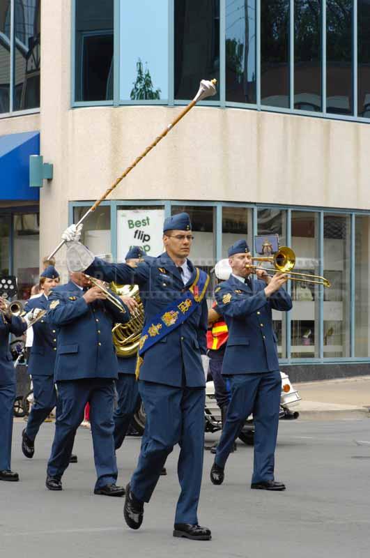 Brass band of Canada air force