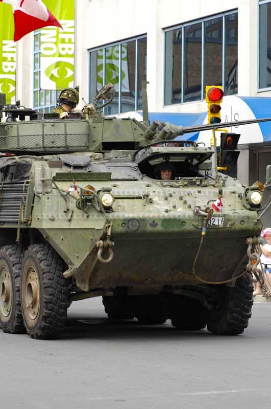 Canadina military vehicle