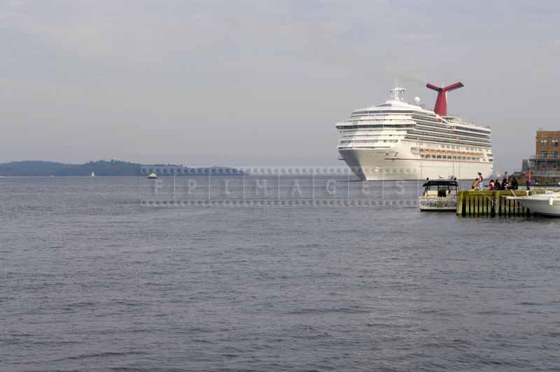 Carnival cruise ship visiting Halifax