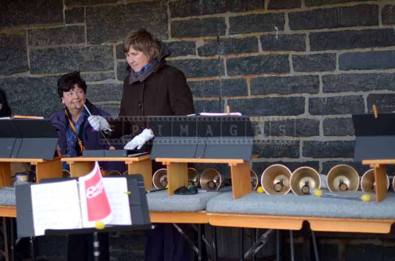 Xylophone musician and Christmas Carols