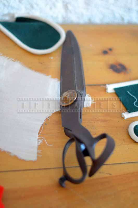 Antique tailors scissors