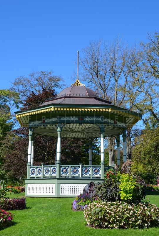 Bandstand at the gardens