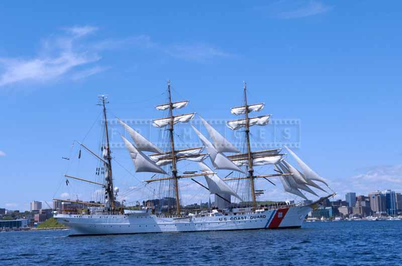 USCGC Barque Eagle during Parade of Sail in Halifax