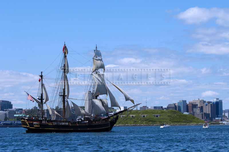 HMS Bounty and Georges Island, this tall ship was lost at sea due to storm