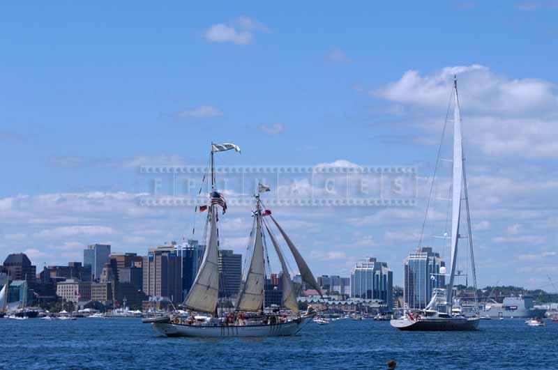 Destination Fox Harb'r and Harvey Gamage, traditional and modern tall ships