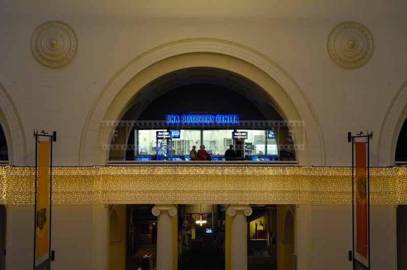 DNA lab at Field Museum