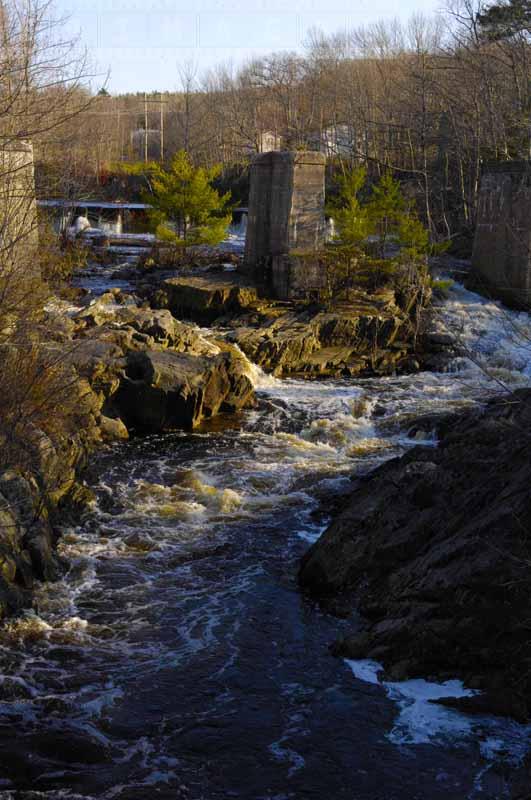 White water in the spring, Nictaux Nova Scotia