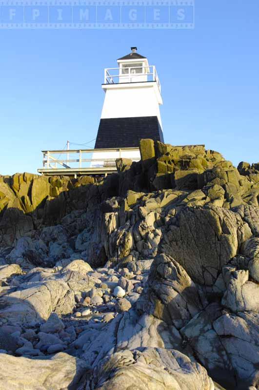 high angle view of the lighthouse in Margarestville