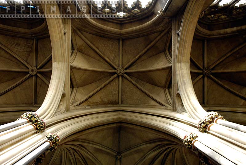 Architectural elements of cathedral ceiling