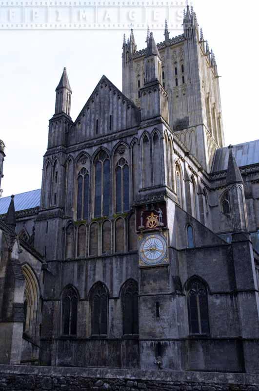 Old clock - one of many in the cathedral