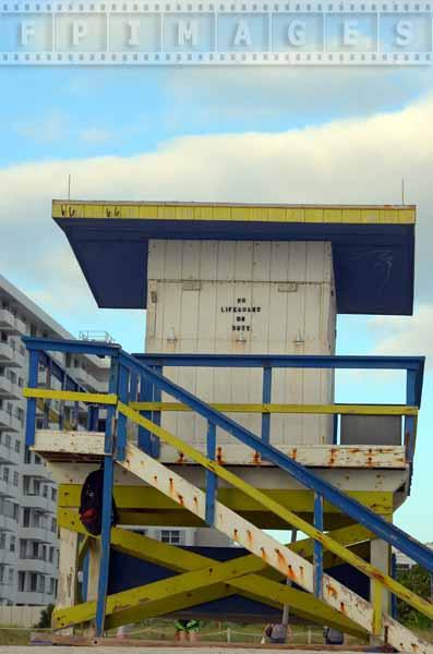 south beach Miami Lifeguard hut