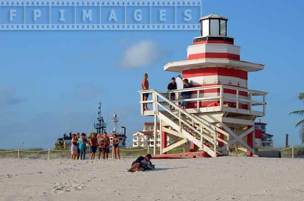 South Pointe lifeguard tower