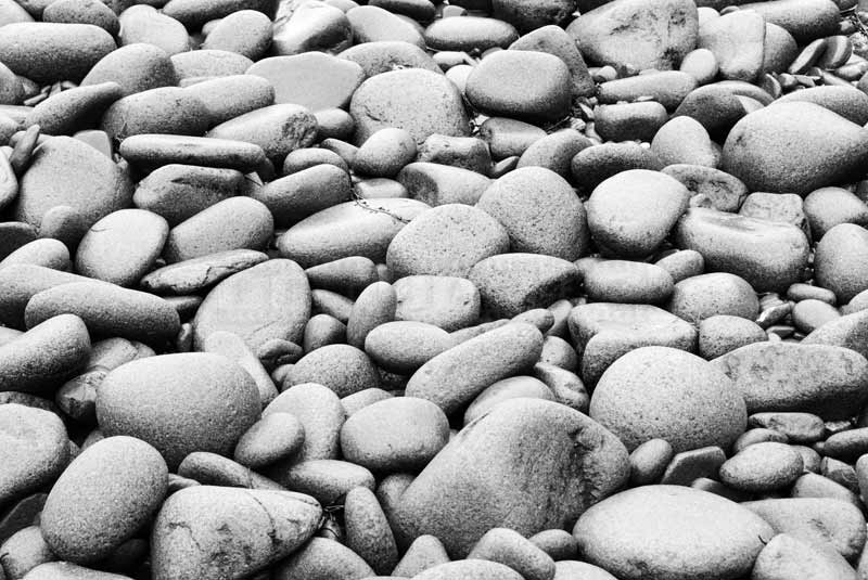 abstract images beach stones, Bay of Fundy